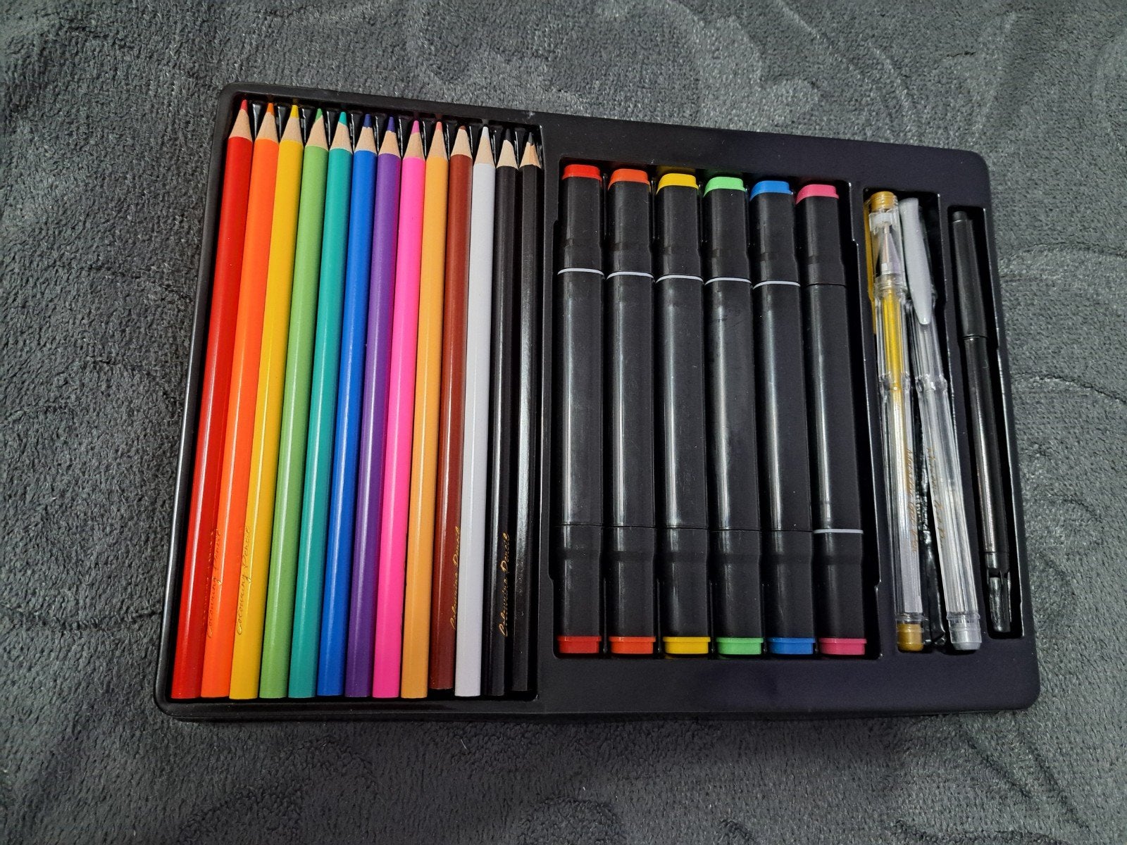 teken kleur set, Ophalen, Nieuw, Potlood of Stift