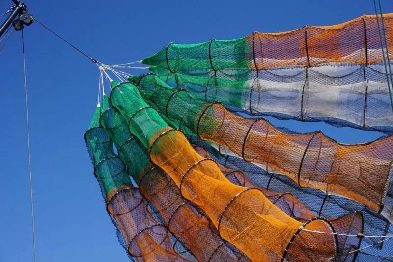 Gebruikte Ijsselmeer fuiken gezocht! Eindkub PE, Ophalen of Verzenden, Gebruikt, Net of Fuik