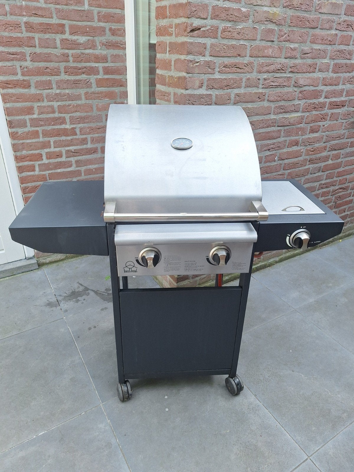 Brixton BQ-6305 gasbarbecue, Ophalen