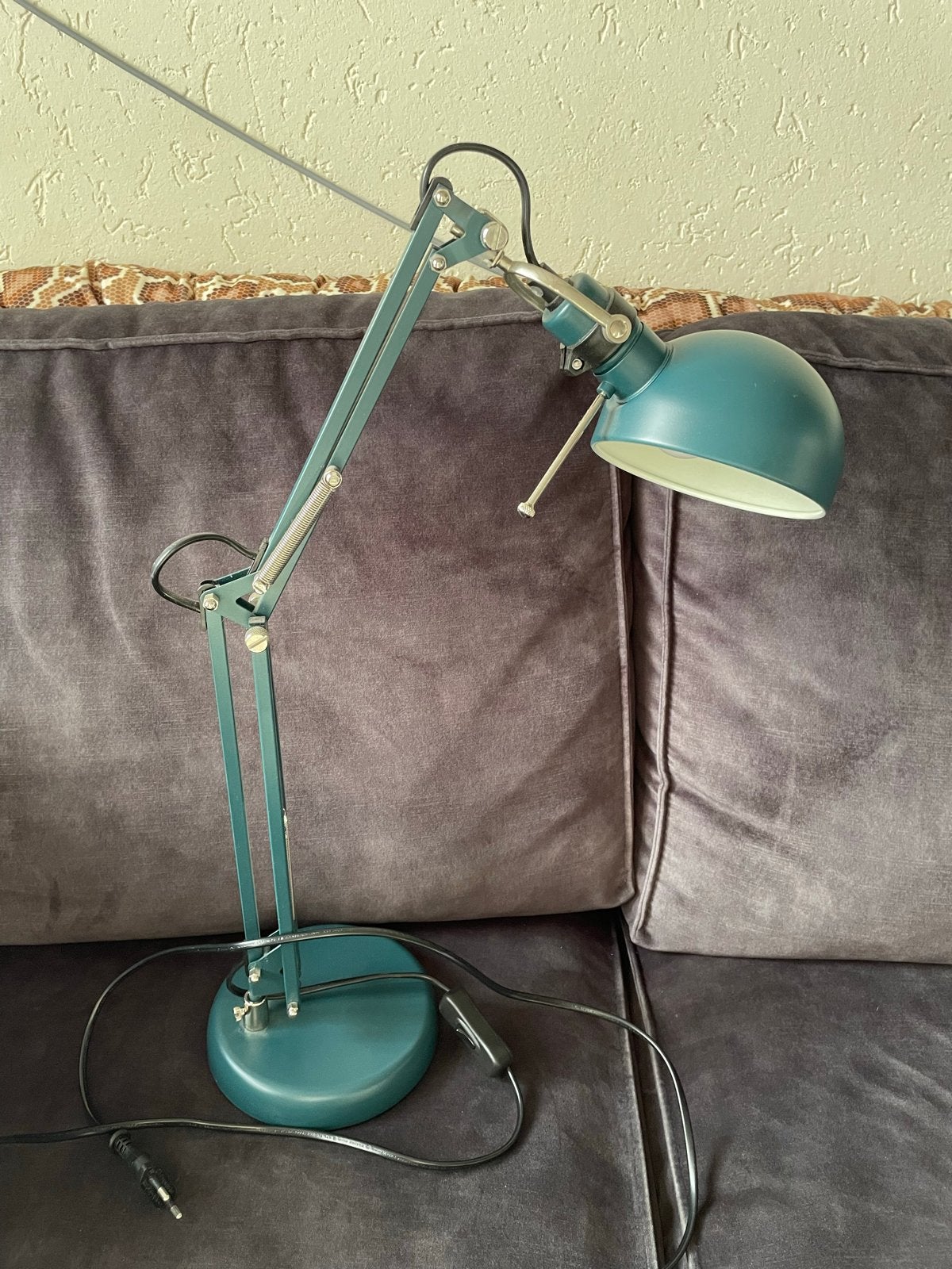 IKEA FORSÅ Bureaulamp - Groen, Ophalen, Bureaulamp, Groen, E27 (groot)