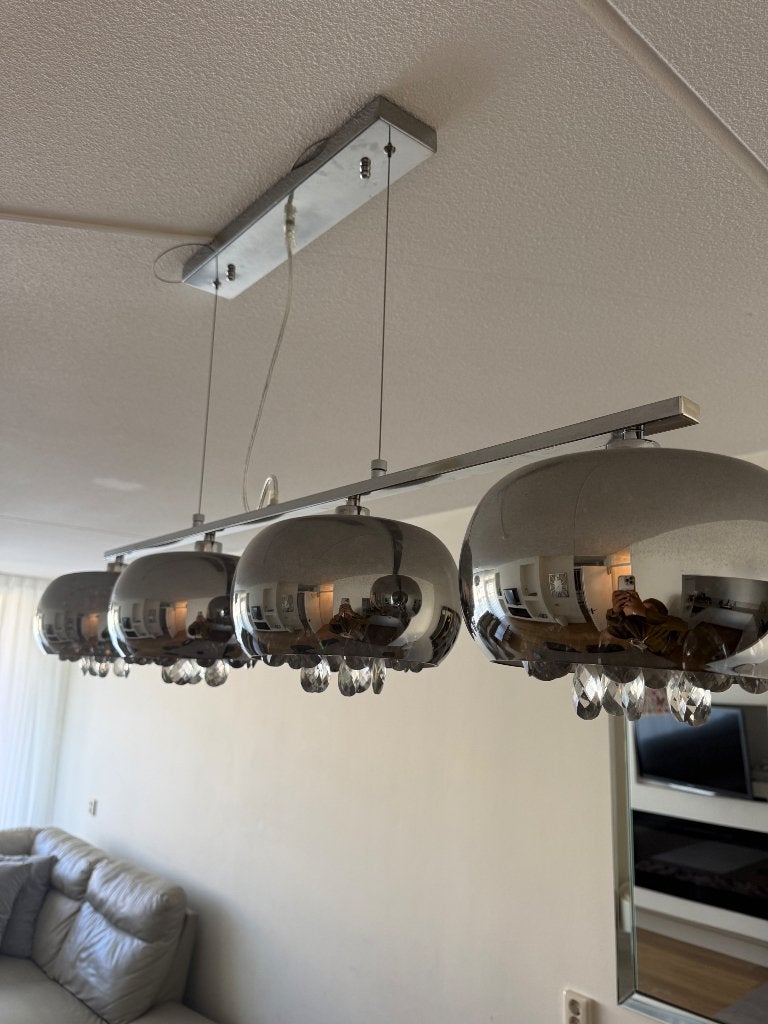 Chique lampen ZSM WEG, Ophalen, Zo goed als nieuw, Glas