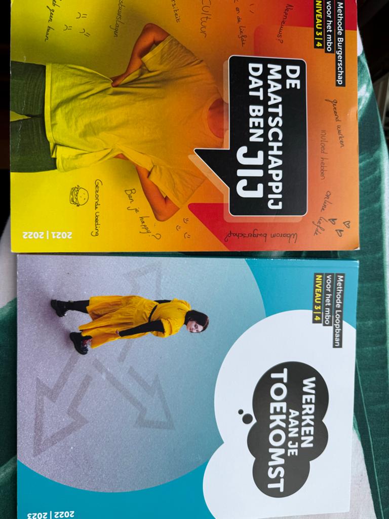 Studieboeken MBO Niveau 3/4: Burgerschap & Loopbaan, Boeken, Schoolboeken, Ophalen, Zo goed als nieuw