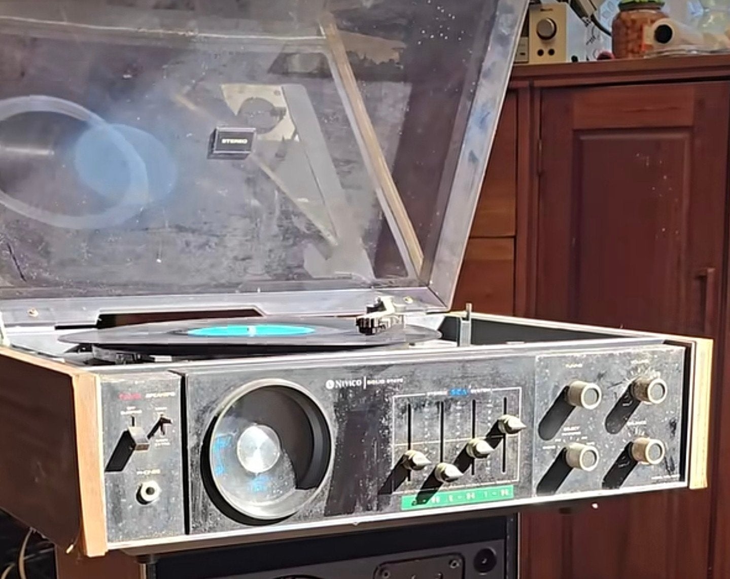 JVC NIVICO MSL-501E Vintage stereo, Ophalen, Gebruikt, Platenspeler, Overige merken