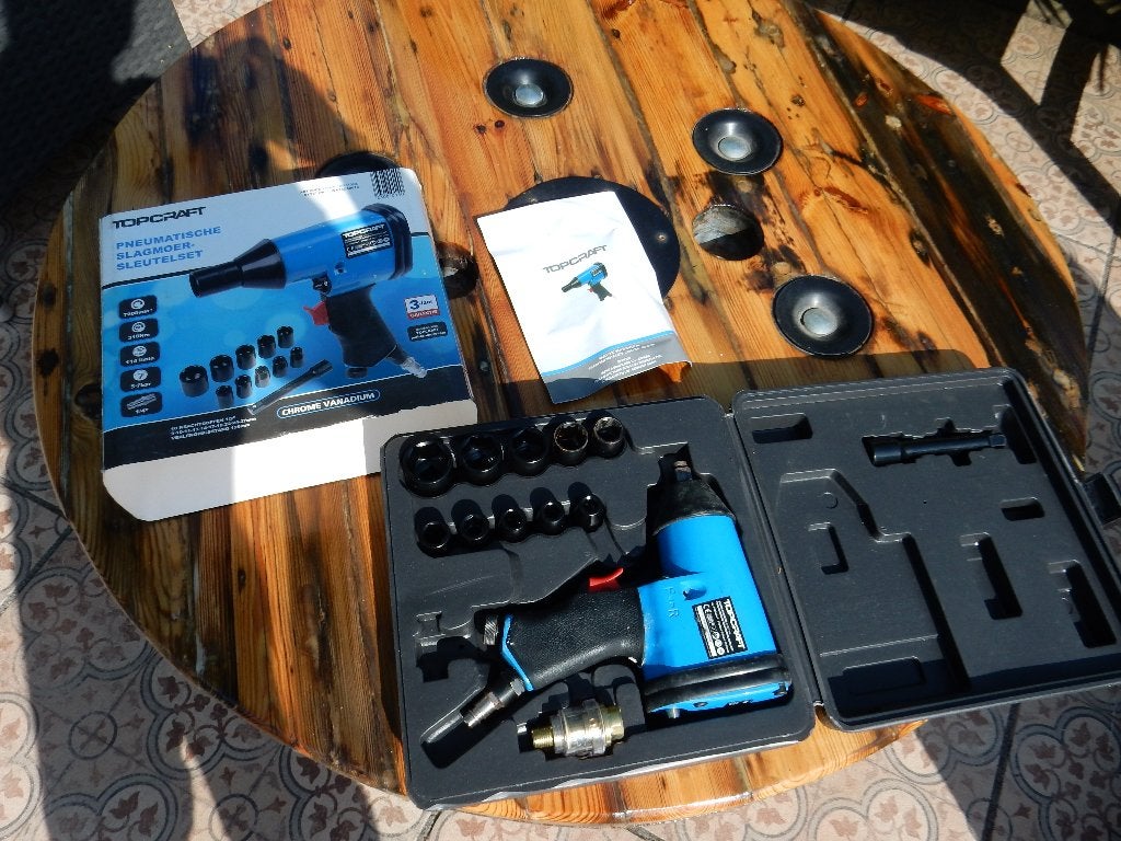 TopCraft Pneumatische Slagmoersleutel, Auto diversen, Autogereedschap, Ophalen, Nieuw