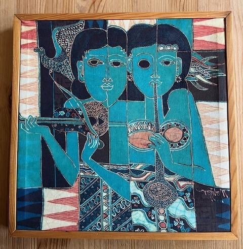 Batik van Mahyar, Ophalen of Verzenden