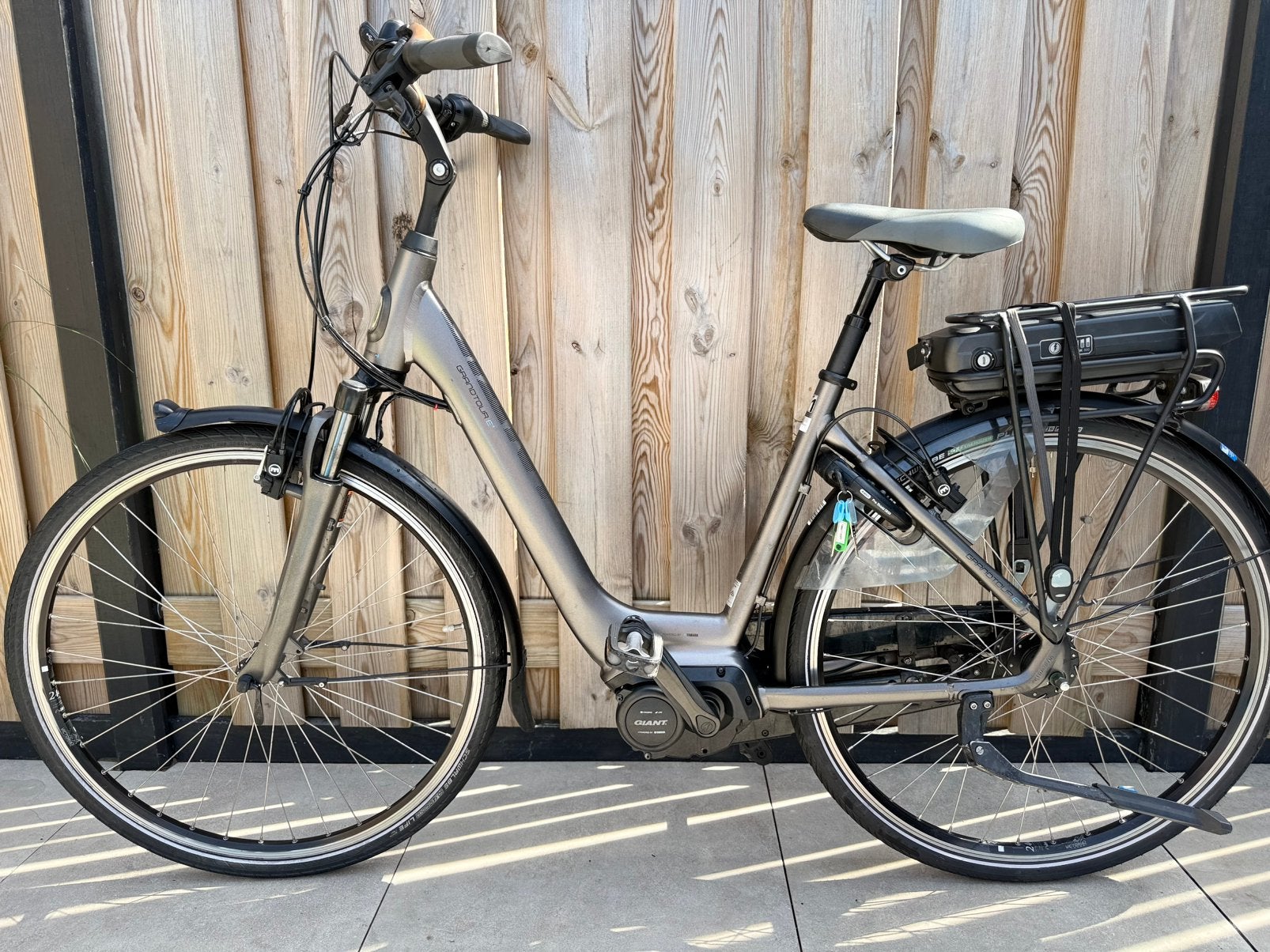 Giant Grandtour E+ Elektrische Fiets Yamaha M.Motor 500wh, Ophalen, Velgrem, Versnellingen, Giant