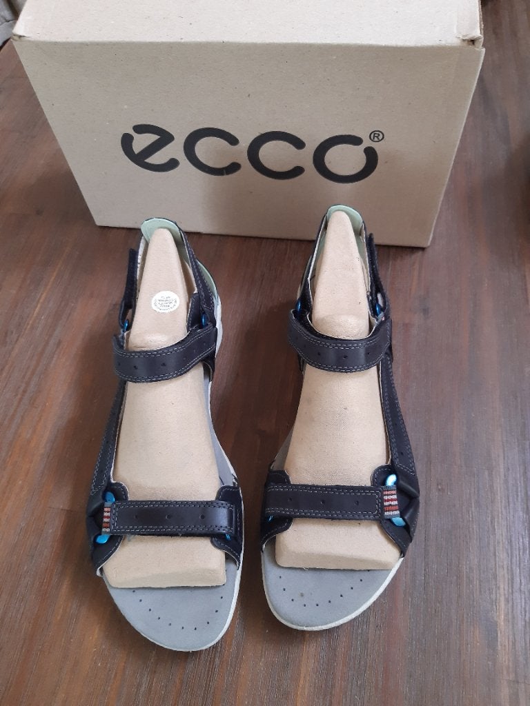 NIEUWE ECCO DAMES SANDALEN.  MAAT 40, Kleding | Dames, Schoenen, Ecco, Zwart, Nieuw, Sandalen of Muiltjes