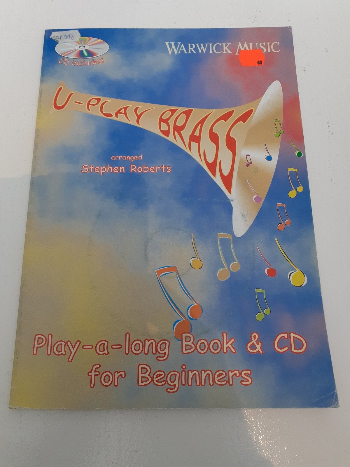 U-Play Brass: Play-a-long Boek & CD voor Beginners, Gebruikt, Trombone, Overige genres, Les of Cursus