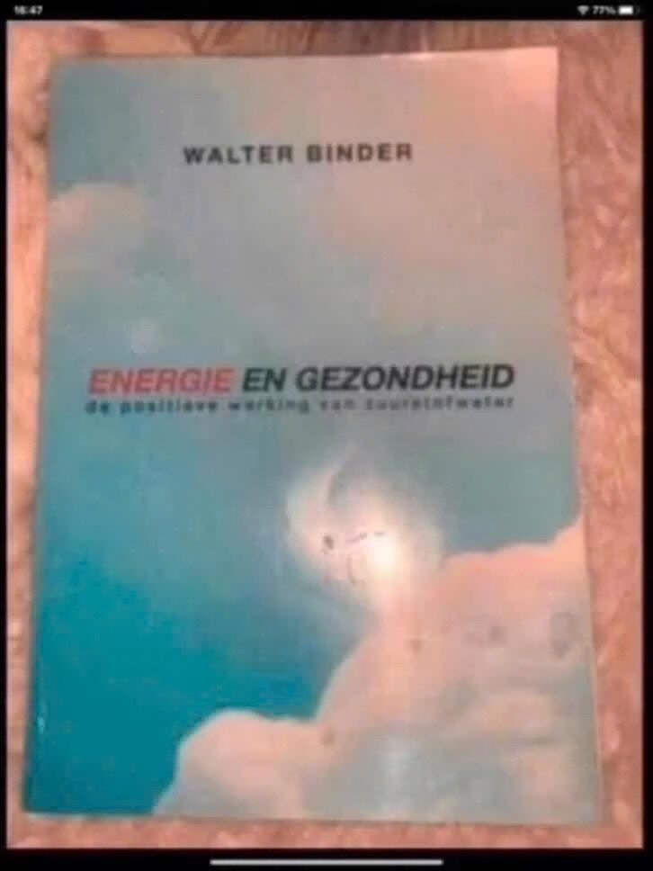 Energie en Gezondheid - Walter Binder, Gelezen, Walter Binder, Ophalen of Verzenden, Gezondheid en Conditie