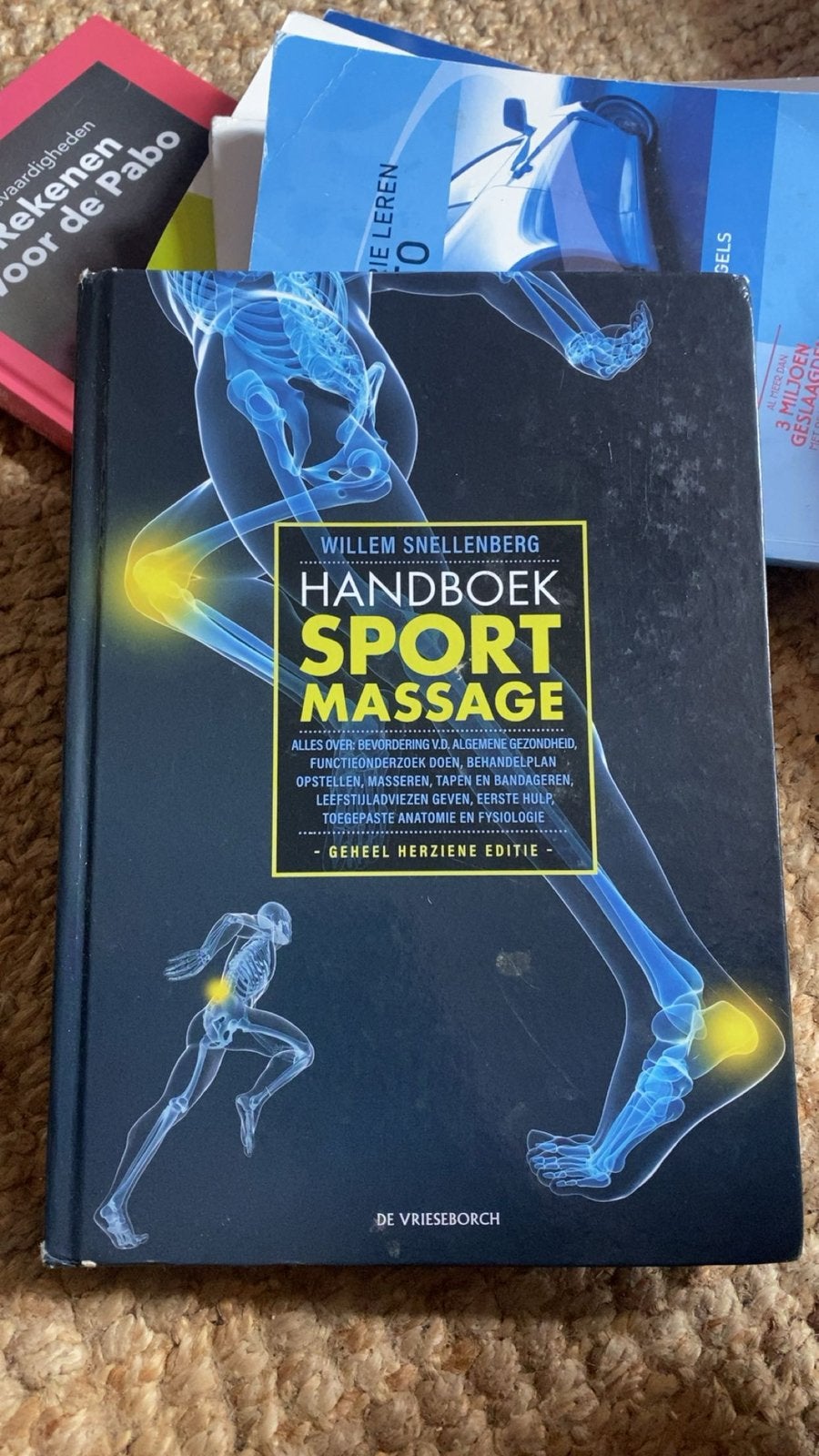 Handboek Sportmassage - Willem Snellenberg (Studieboek), Ophalen of Verzenden, Beta, Zo goed als nieuw, MBO
