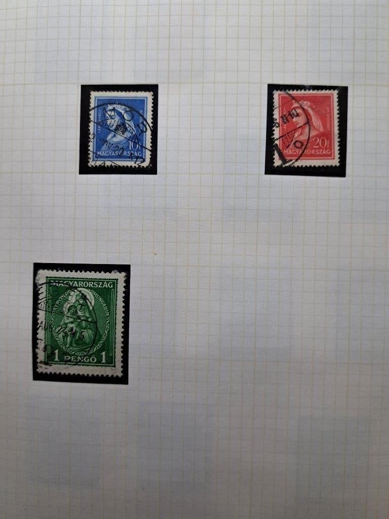 Hongarije postzegels 1932 zie foto, Ophalen of Verzenden, Gestempeld