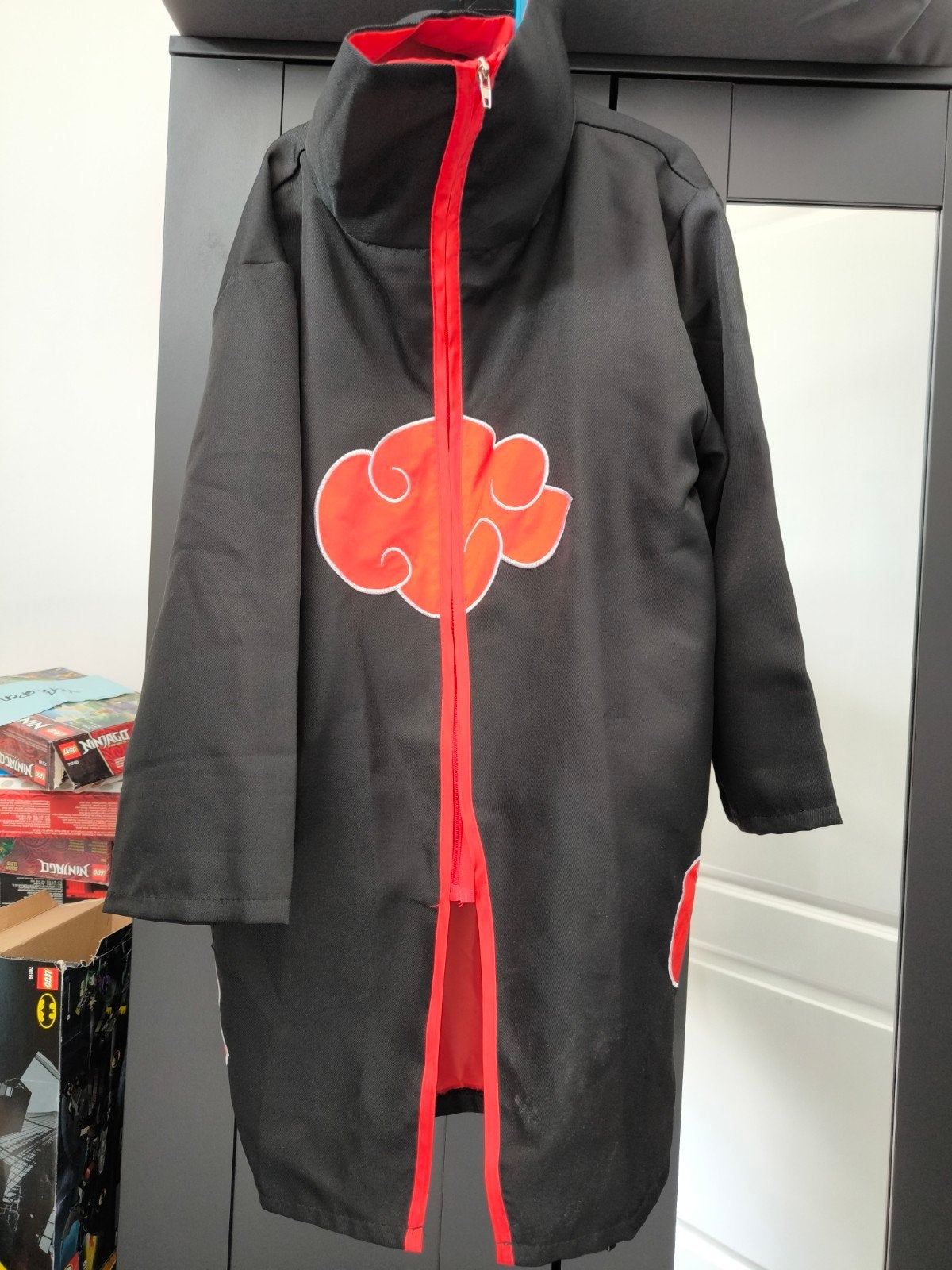 Naruto Akatsuki Cosplay Kostuum - Maat 135, Ophalen of Verzenden, Nieuw, Jongen of Meisje