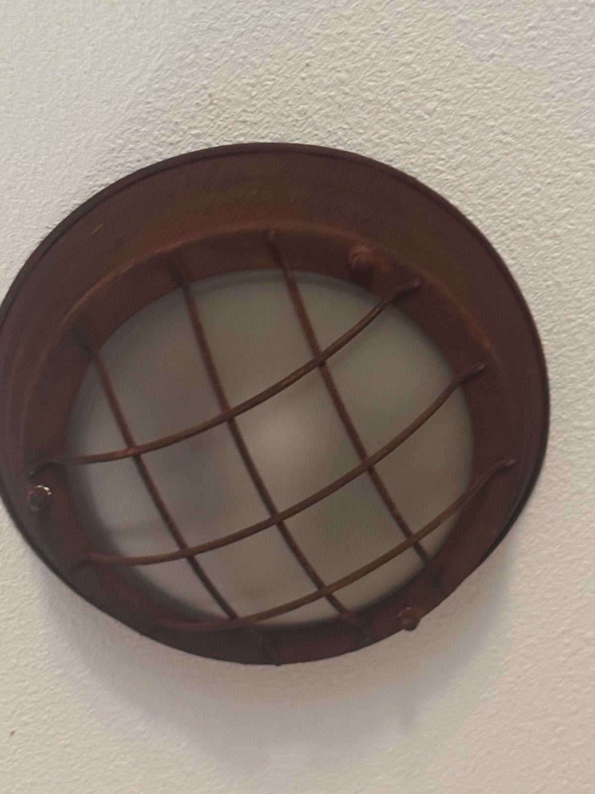Industriële Plafondlamp - Vintage Stijl, Overige merken, Gebruikt, Industrieel, Bruin