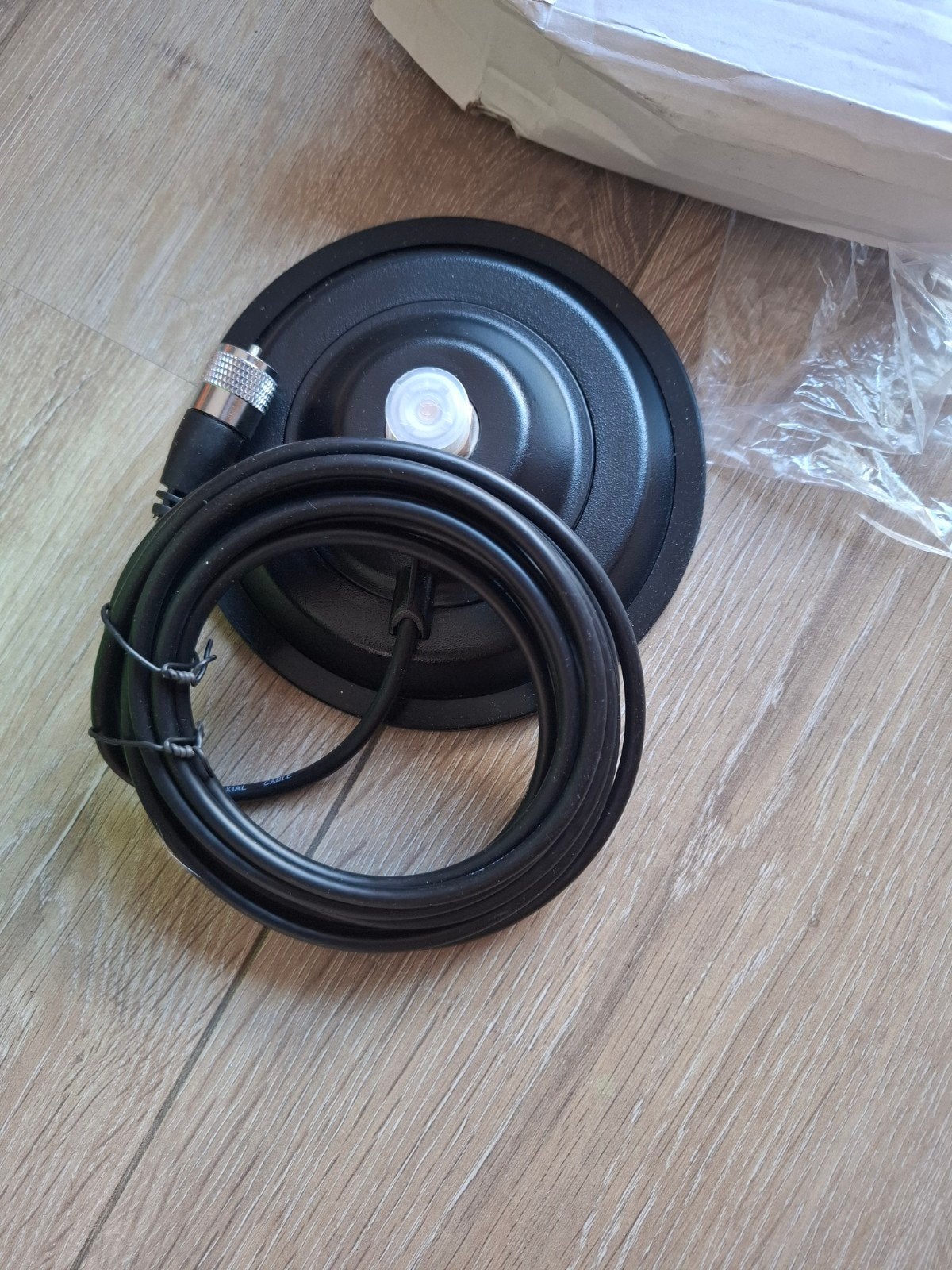 Voet voor een 27 mc antenne, Ophalen