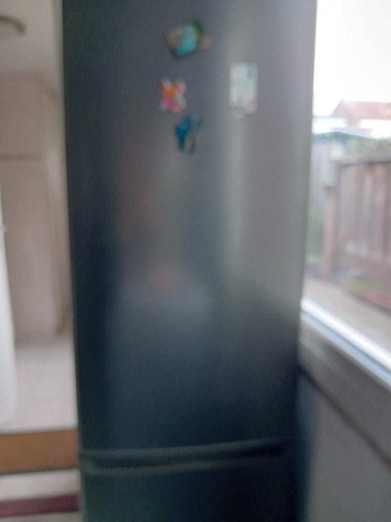 Amerikan Koelkast, Zilver kleur, Witgoed en Apparatuur, Vriezers en Diepvrieskisten, Gebruikt, Minder dan 60 cm, 140 tot 160 cm