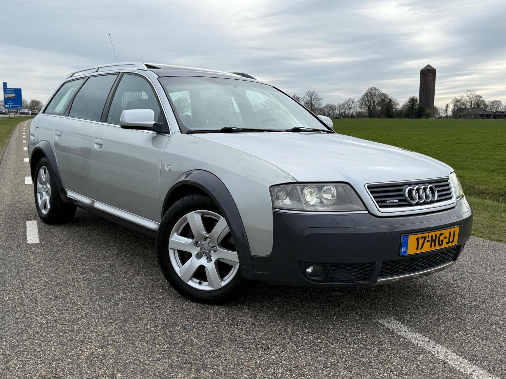 Audi A6 Allroad Quattro 2.7 V6 Aut Exclusive | 250pk, Auto's, Audi, Automaat, 1800 kg, Gebruikt, Zwart