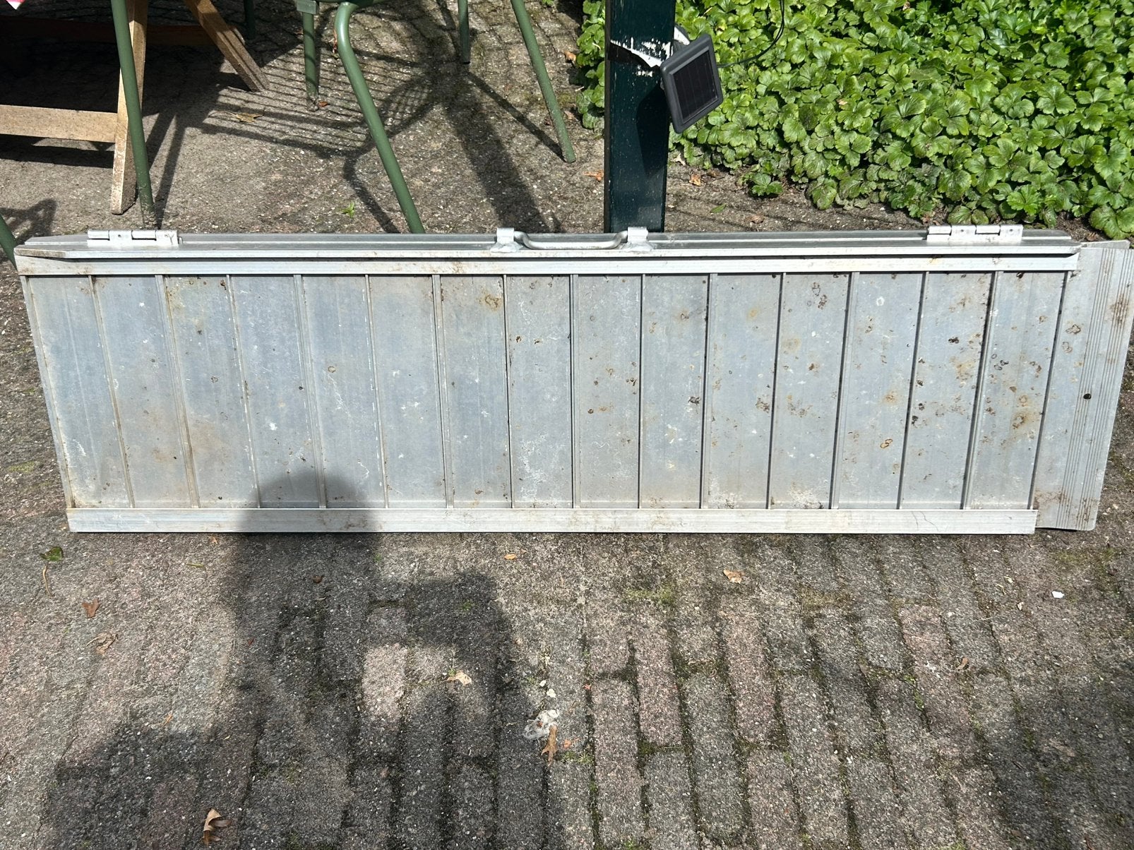 GRATIS: Oprijplaat (ramp) rolstoel, Ophalen, Zo goed als nieuw, Duwrolstoel