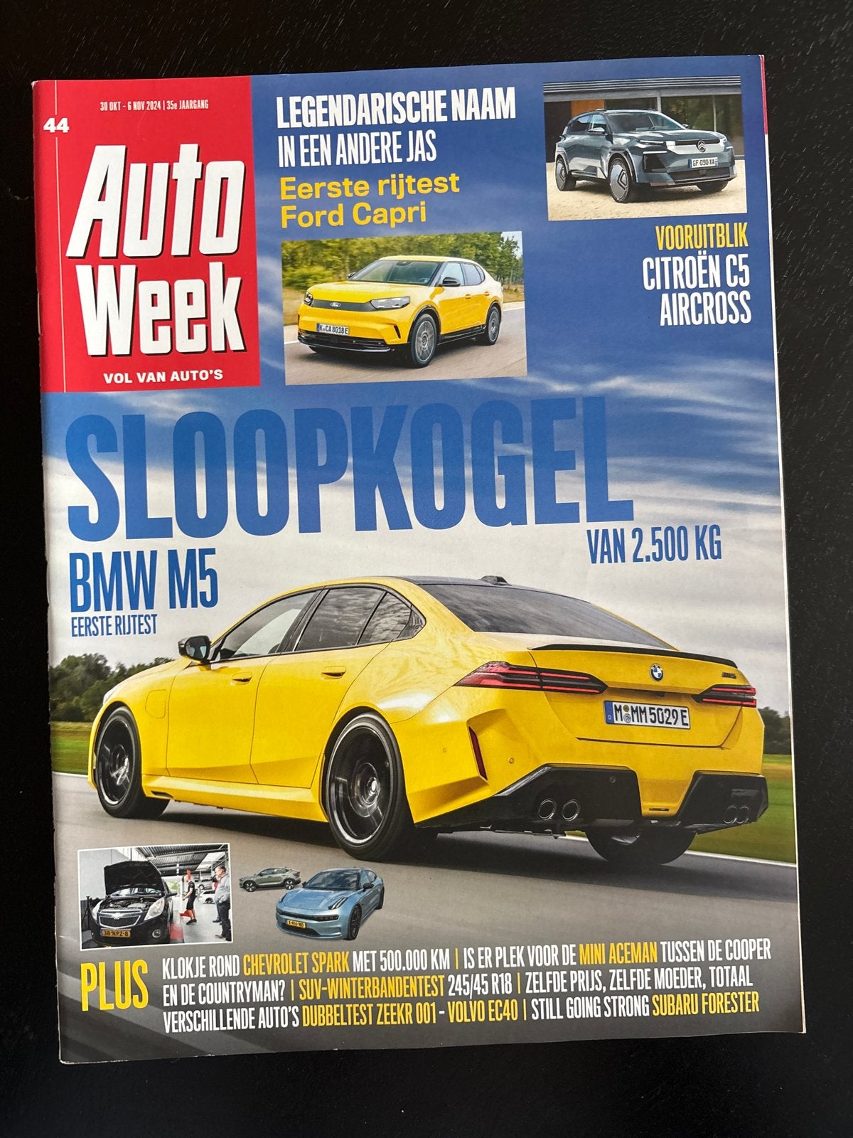 AutoWeek Magazine - Editie 44 (30 Okt - 6 Nov 2024), Ophalen of Verzenden, Nieuw, Overige typen