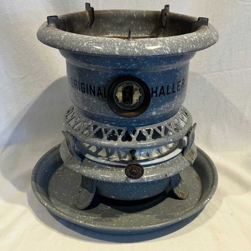Original Haller petroleumstel, Ophalen