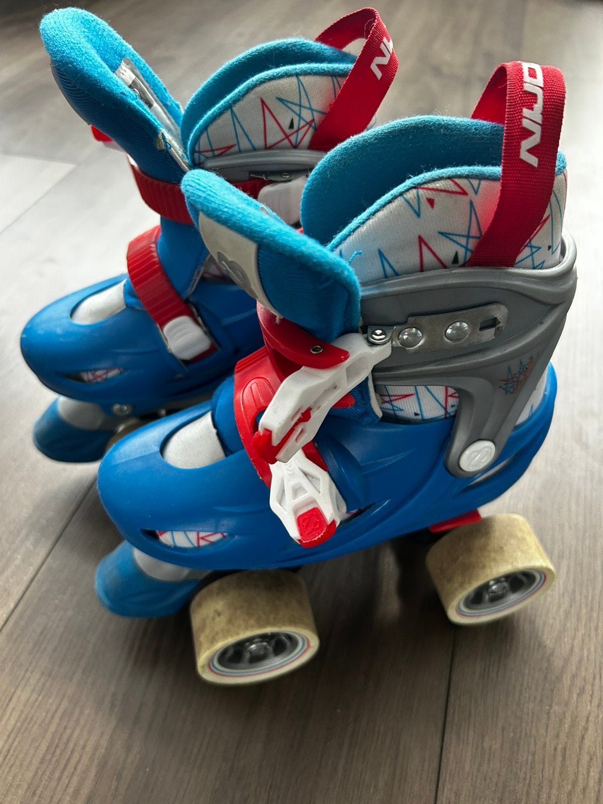 Rolschaatsen, Kinderen en Baby's, Speelgoed | Buiten | Rolschaatsen, Ophalen, Kinderen, Verstelbaar, Gebruikt