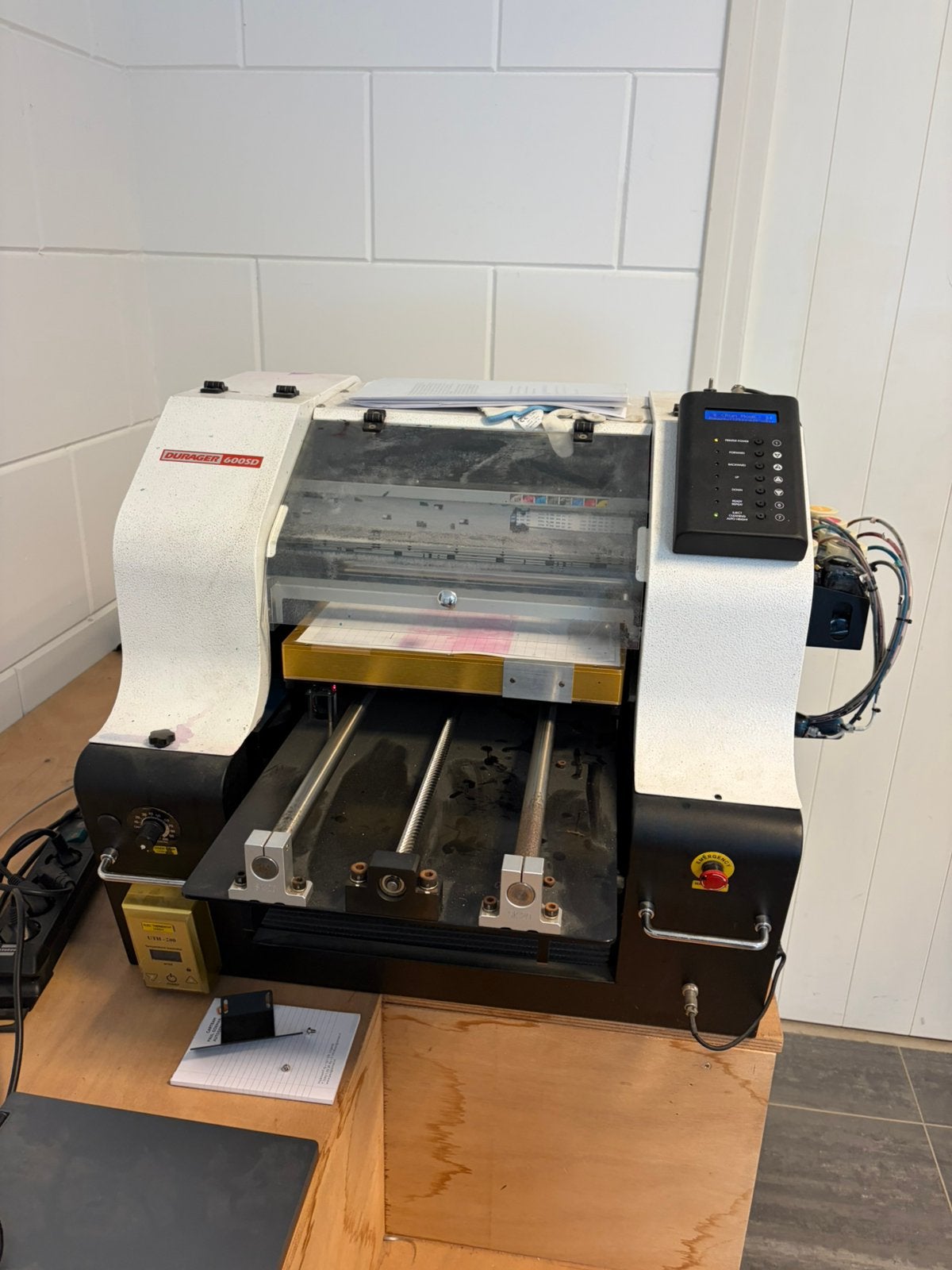 Eco Solvent vlakbedprinter Durager 600SD, Computers en Software, Printers, Ophalen, Gebruikt, Overige technieken, Printer