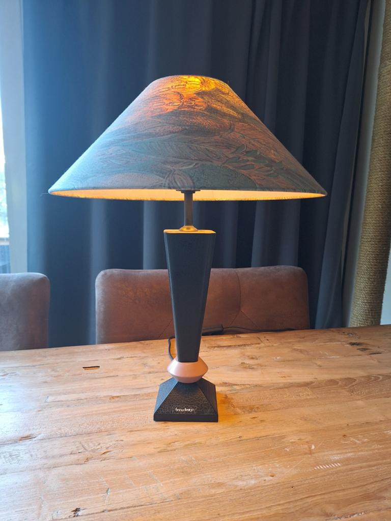 Vintage Bony Design Memphis Milano Stijl Tafellamp Jaren 80, Ophalen of Verzenden, Gebruikt, Overige materialen