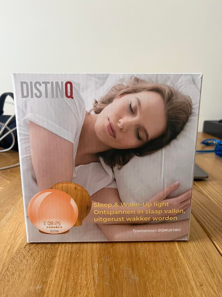 DistinQ wake-up light, Ophalen, Zo goed als nieuw