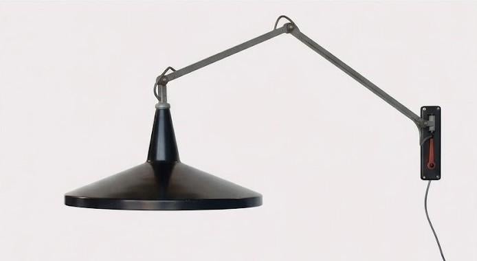 Gispen Rietveld Panamalamp 4050 | bijzonder goede staat !, ., Ophalen of Verzenden, Gispen, .
