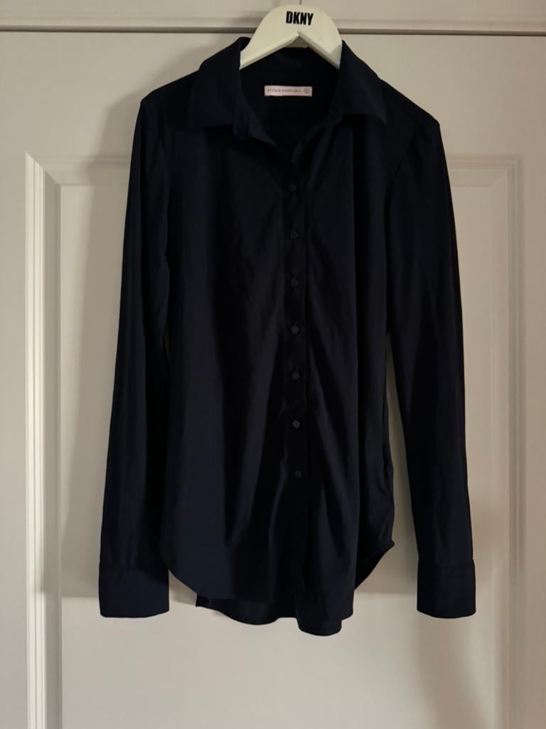 Studio Anneloes Poppy blouse donkerblauw maat S, Kleding | Dames, Blouses en Tunieken, Ophalen of Verzenden, Nieuw, Maat 36 (S)