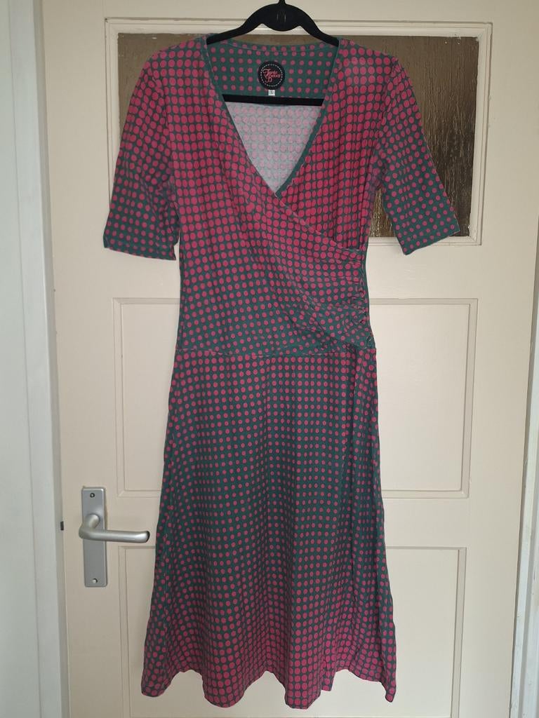 Tante betsy maat m, Kleding | Dames, Jurken, Maat 38/40 (M), Blauw, Ophalen of Verzenden, Zo goed als nieuw