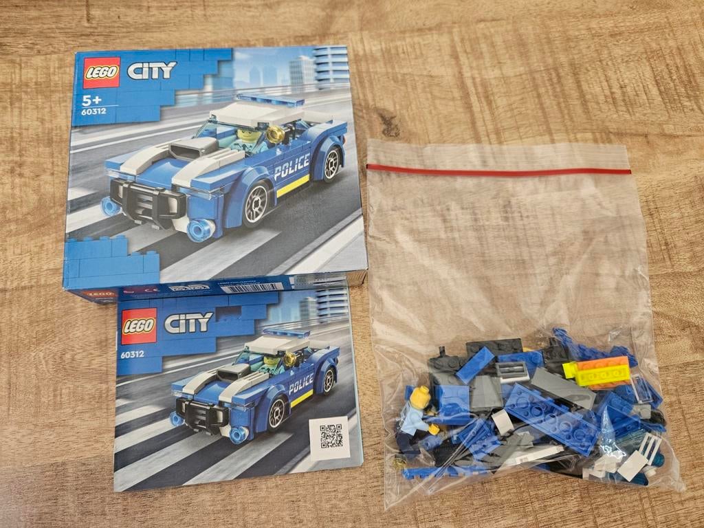 LEGO City Politie Achtervolging Auto 60312, City, Lego, Ophalen of Verzenden, Zo goed als nieuw