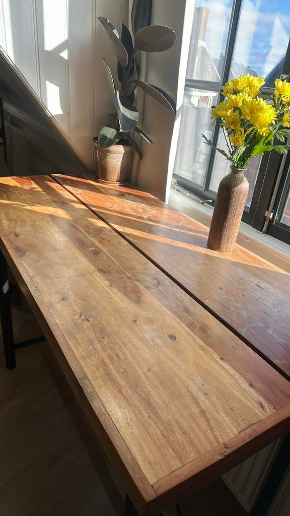Bartafel van VidaXL, Huis en Inrichting, Tafels | Eettafels, Gebruikt, 50 tot 100 cm, 100 tot 150 cm, Vier personen, Rechthoekig