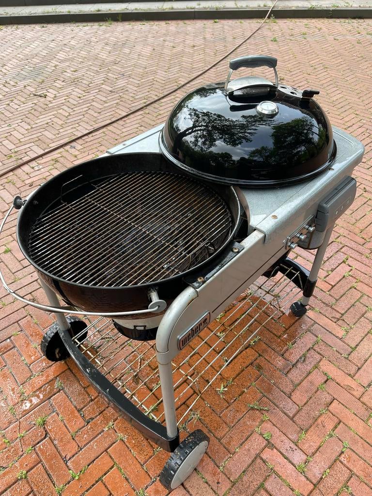 Weber Touch-N-Go - Gebruikt, Tuin en Terras, Houtskoolbarbecues, Ophalen of Verzenden, Gebruikt