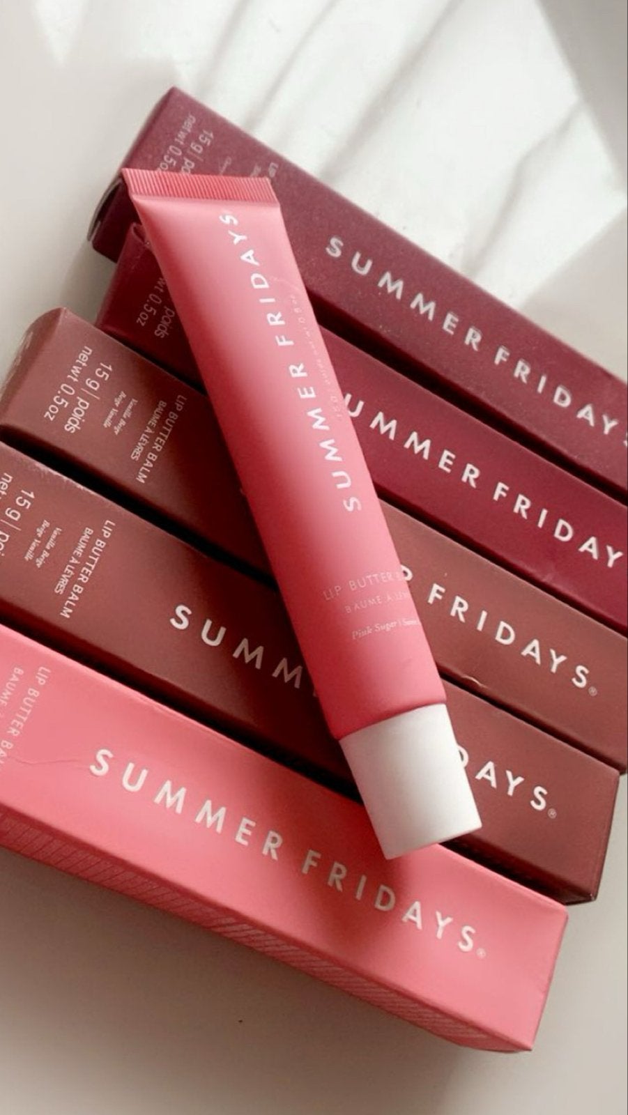 Summer Fridays Lip Butter Balm & Gisou Lip Oil, Ophalen of Verzenden, Nieuw, Overige typen