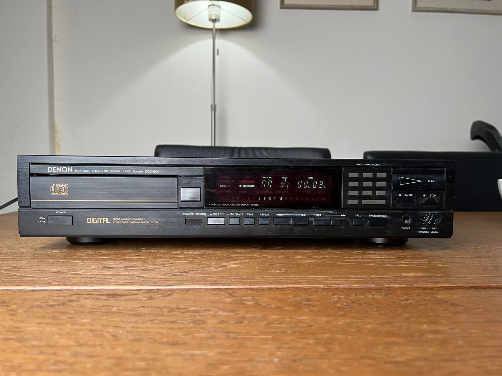 Denon dcd-800 vintage cd speler, Ophalen of Verzenden, Zo goed als nieuw, Overige merken
