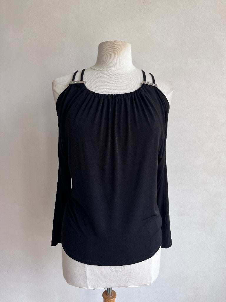 Michael kors top maat s zwart, Kleding | Dames, Michael Kors, Verzenden, Zwart, Zo goed als nieuw