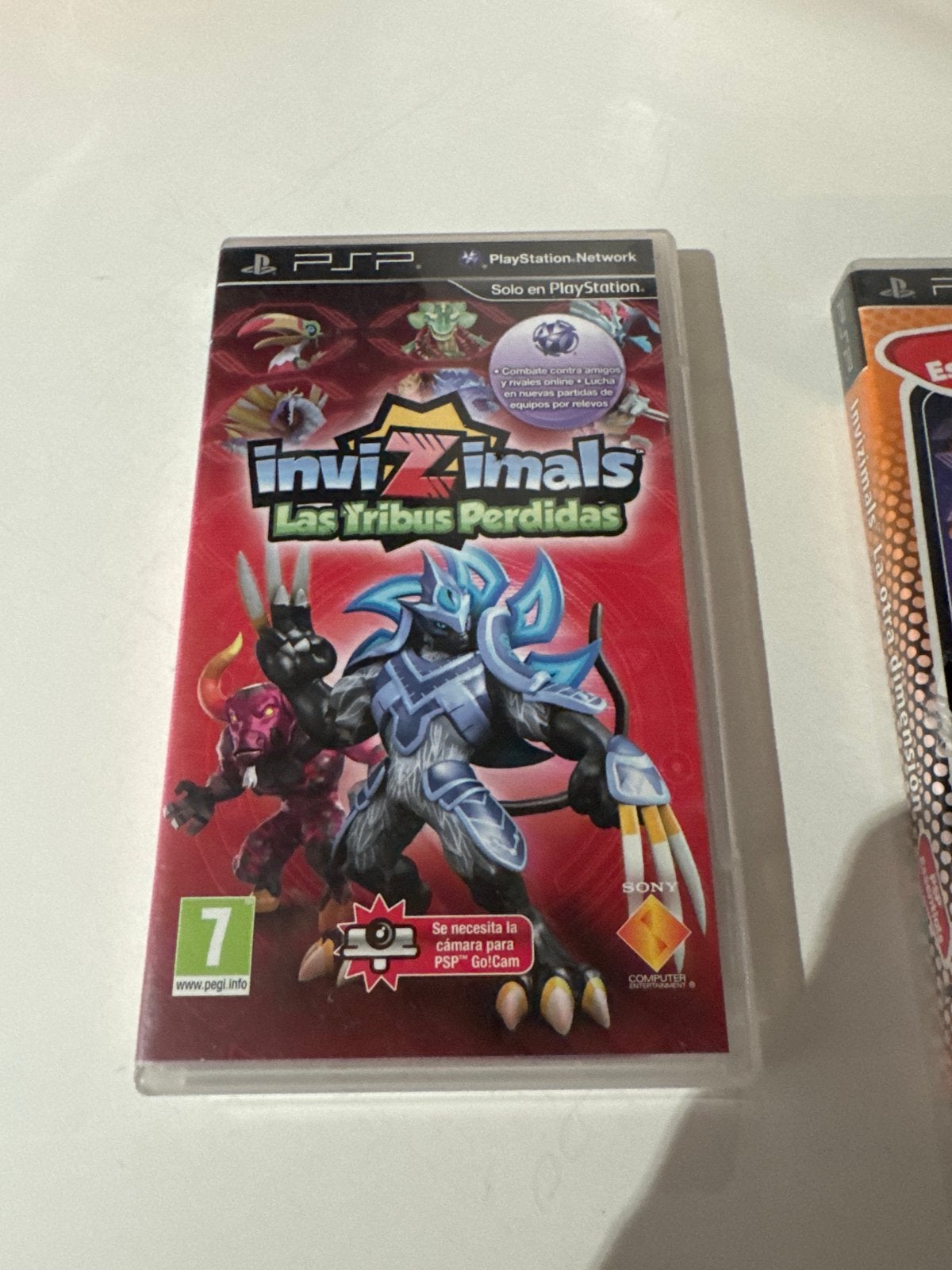 InviZimals PSP Games - Las Tribus Perdidas & La Otra Dimensi, Overige modellen, Overige kleuren, Ophalen of Verzenden, Gebruikt