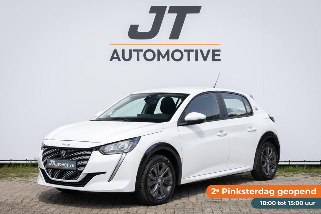 Peugeot e-208 EV bleu Active 50 kWh NLAuto PDC | Carplay | N, Auto's, Peugeot, Automaat, Gebruikt, Wit, Origineel Nederlands