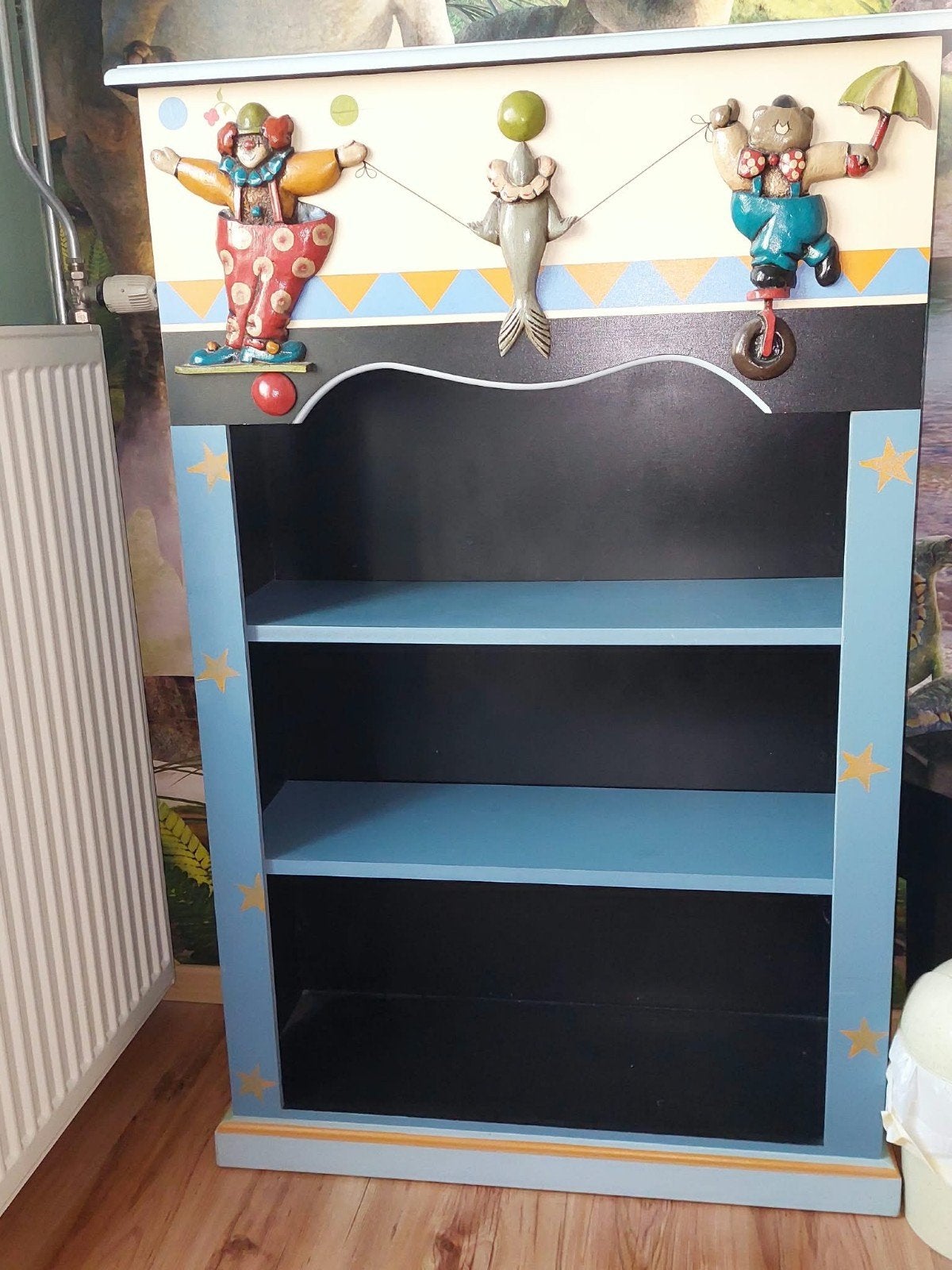 Complete kinderkamer circus thema (bed, kast, boekenkast), Ophalen