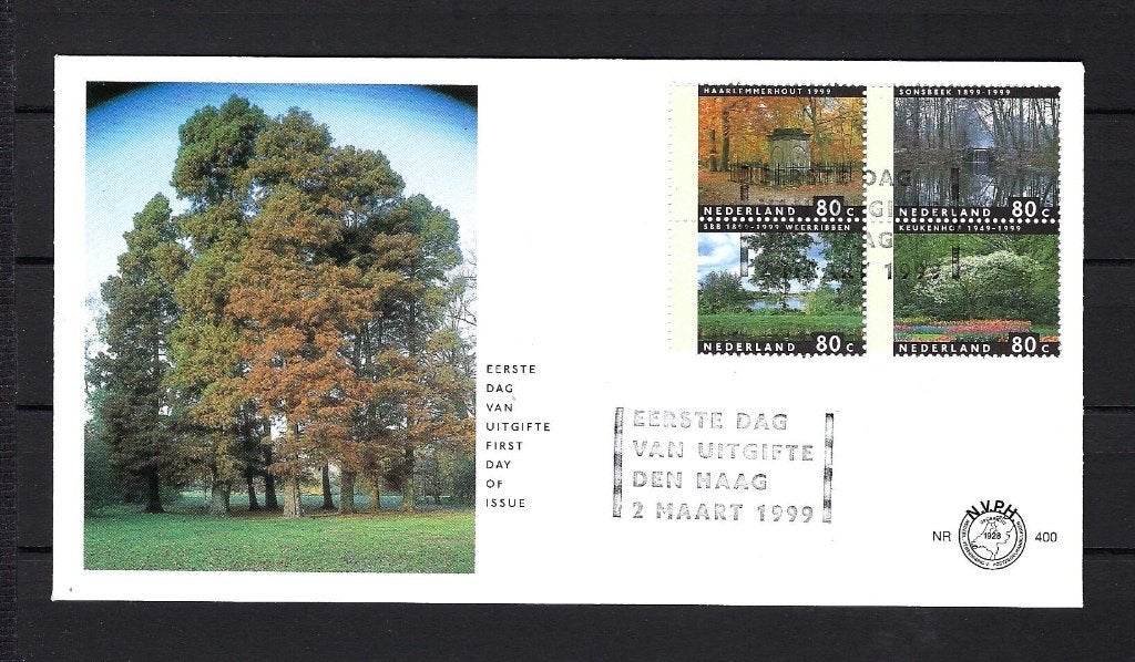 FDC NVPH E400 onbeschreven, Ophalen of Verzenden, Onbeschreven, Nederland