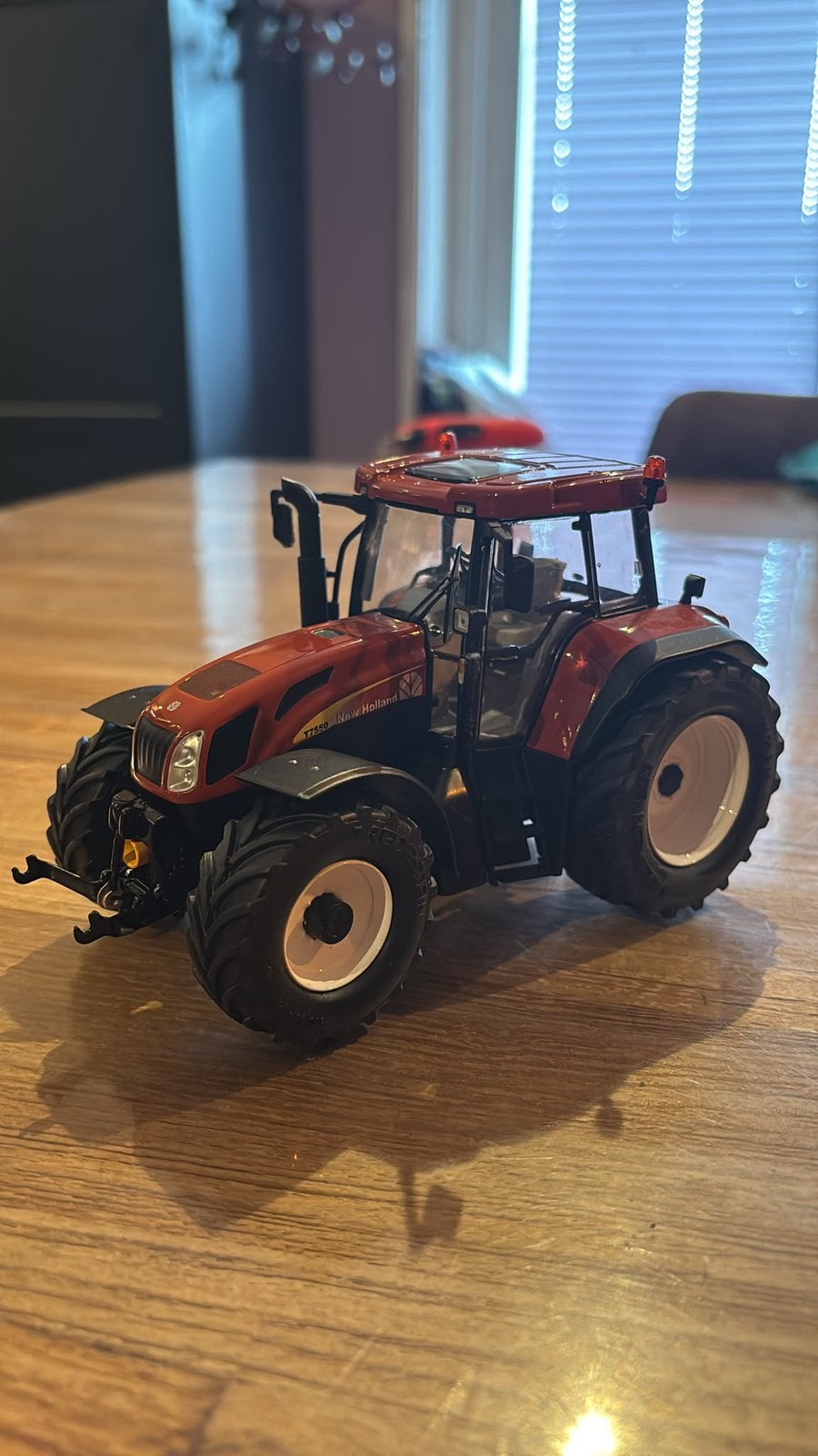 New holland tractor t7550 terracotta, Ophalen, Zo goed als nieuw, Tractor of Landbouw, Overige merken