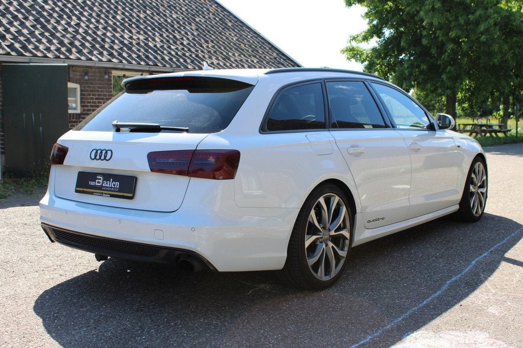 Audi A6 Avant 3.0 TFSI quattro S-Line Plus PANO LEER MATRIX, Automaat, Euro 5, Gebruikt, Zwart