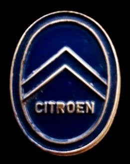 Citroën speld- d. blauw (Pako), Verzenden, Nieuw, Transport, Speldje of Pin