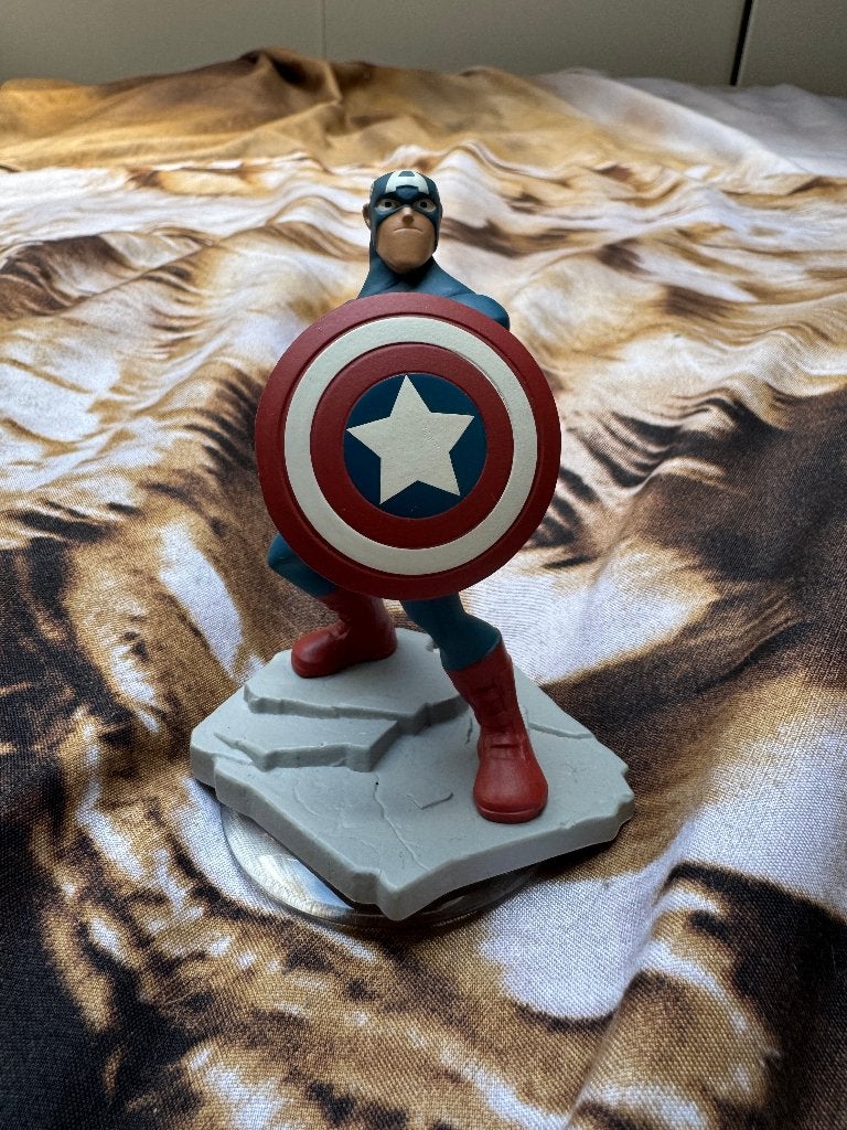 Captain America Disney Infinity 3.0, Spelcomputers en Games, Ophalen of Verzenden, Zo goed als nieuw, Wii, Overige typen
