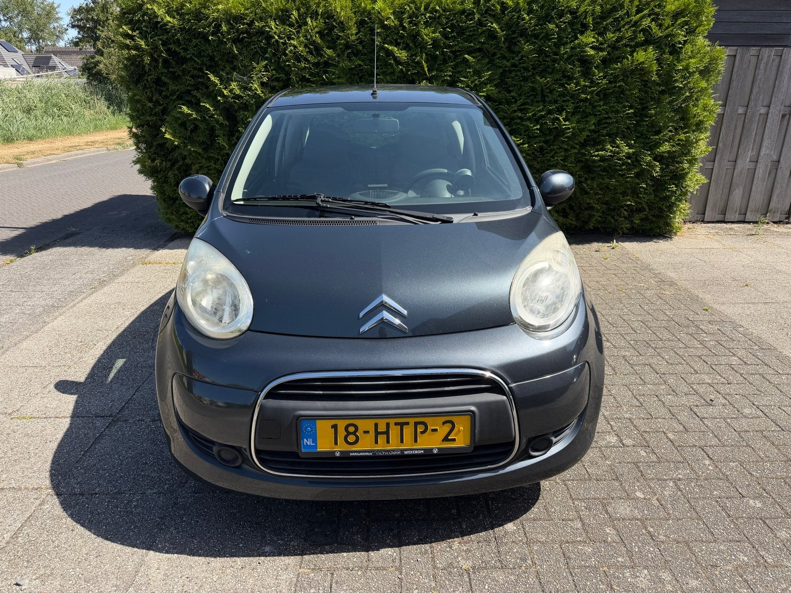 Citroën C1 1.0 3-DRS 2009 Grijs *Nieuwe Apk* 108dkm Nap!, Voorwielaandrijving, Stof, 4 stoelen, C1