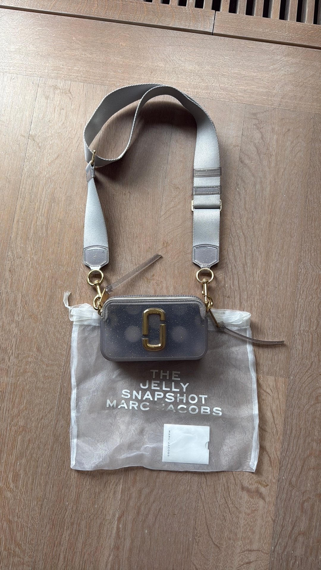 Marc Jacobs Snapshot tas, Sieraden, Tassen en Uiterlijk, Tassen | Damestassen, Ophalen, Zo goed als nieuw, Paars, Schoudertasje