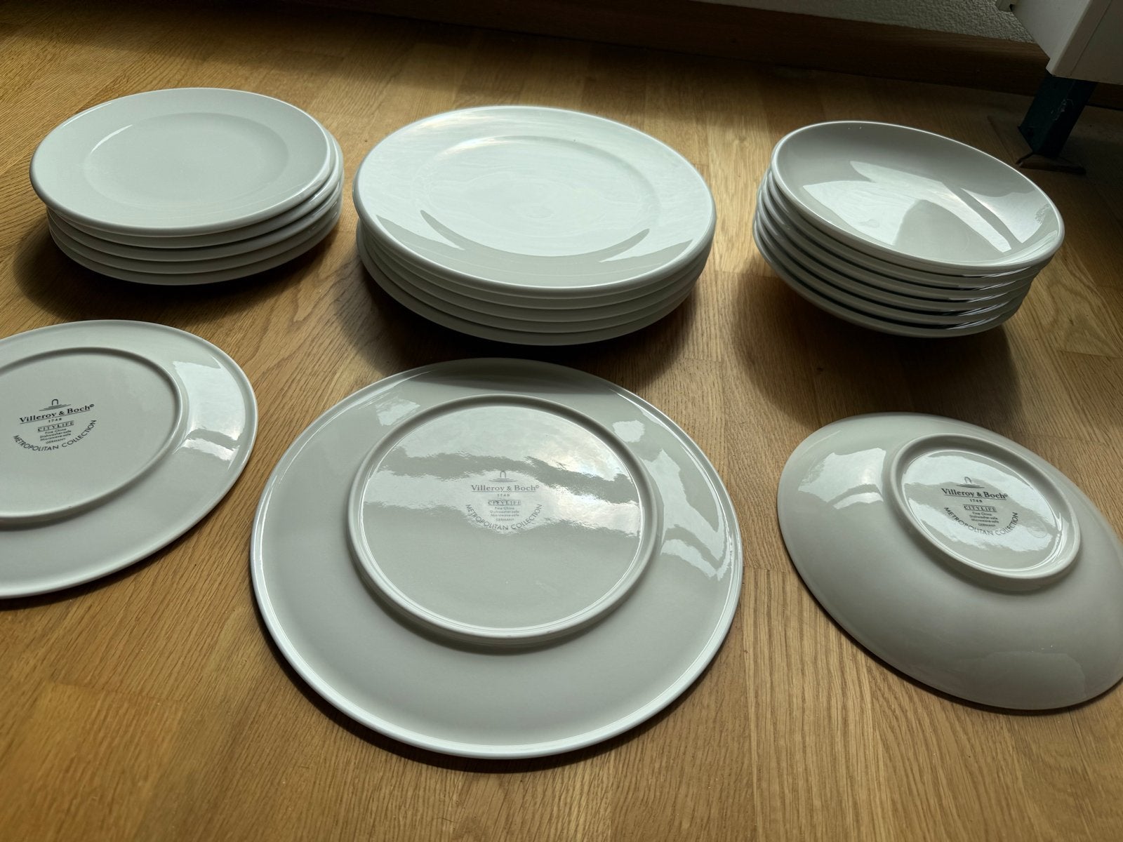Villeroy & Boch wit servies, Metropolitan Collection / Royal, Ophalen, Gebruikt, Villeroy & Boch, Bord(en)