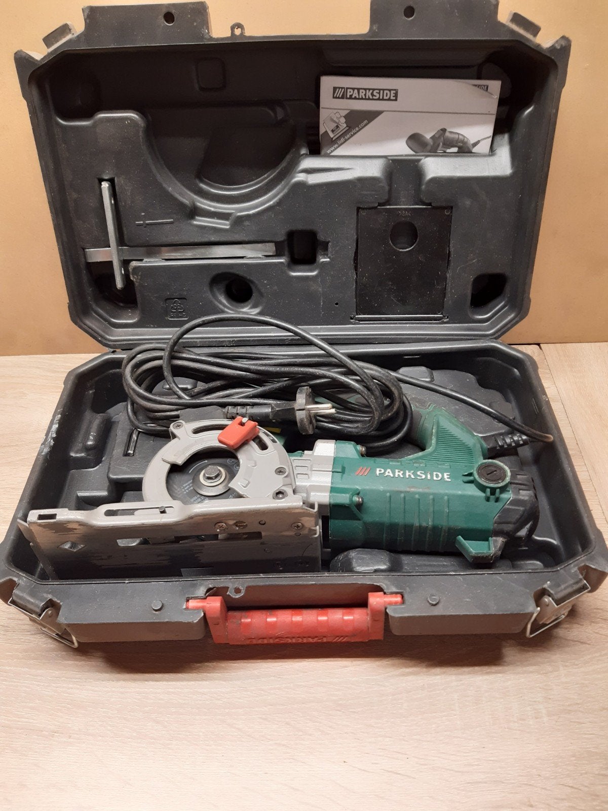 Handcircelzaagmachine Parkside, Doe-het-zelf en Verbouw, Ophalen of Verzenden, 30 tot 70 mm