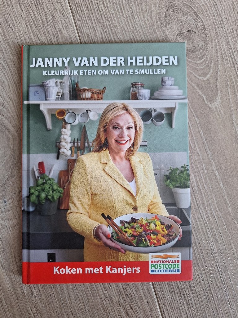 Janny van der Heijden - Kleurrijk eten om van te smullen, Boeken, Ophalen of Verzenden, Gelezen, Janny van der Heijden, Nederland en België