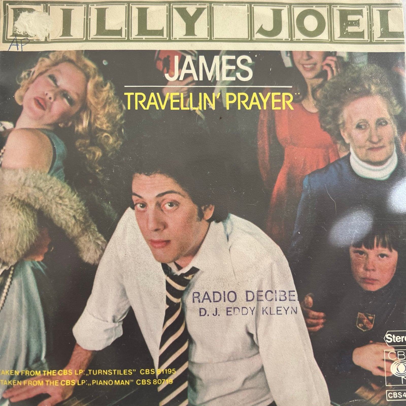 Billy Joel - James, Ophalen of Verzenden, Gebruikt, 7 inch, Pop